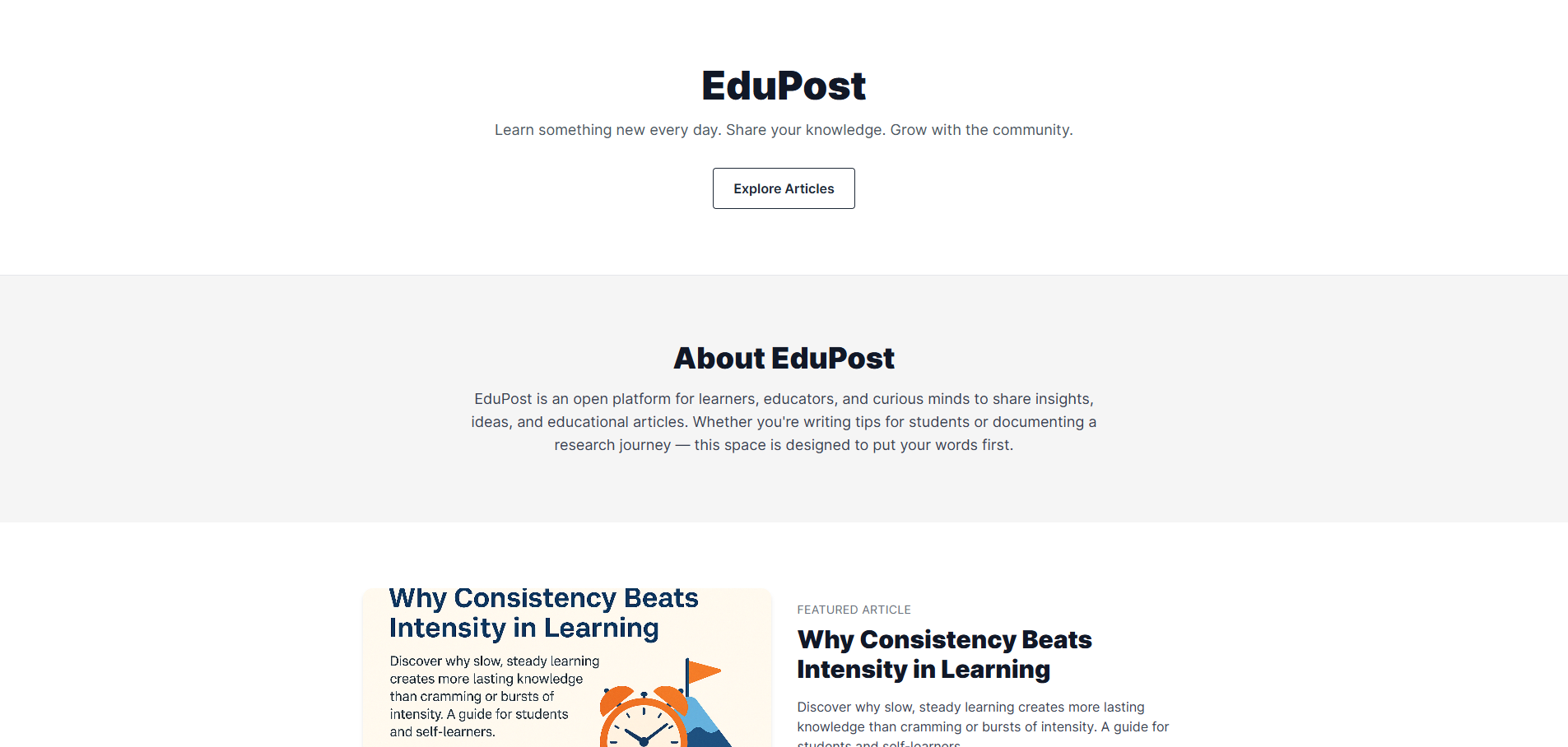 EduPost Project